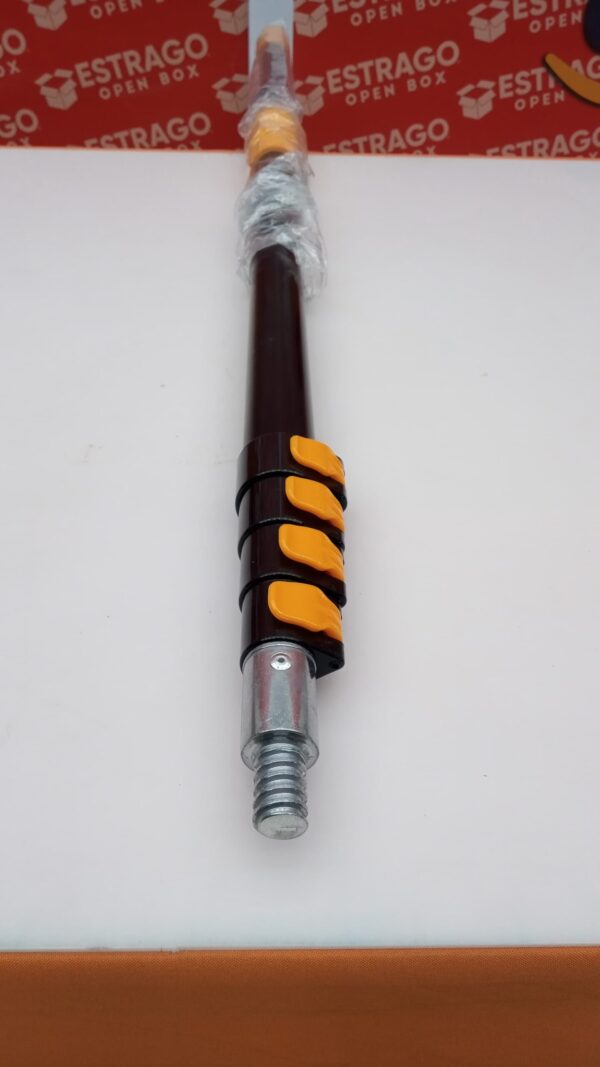 Poste de extensión telescópico, alcance hasta 26 pies, poste extensible multiusos, 5-20 pies, ligero, resistente con punta de metal universal giratorio para pintar el polvo y limpiar ventanas. - Image 3
