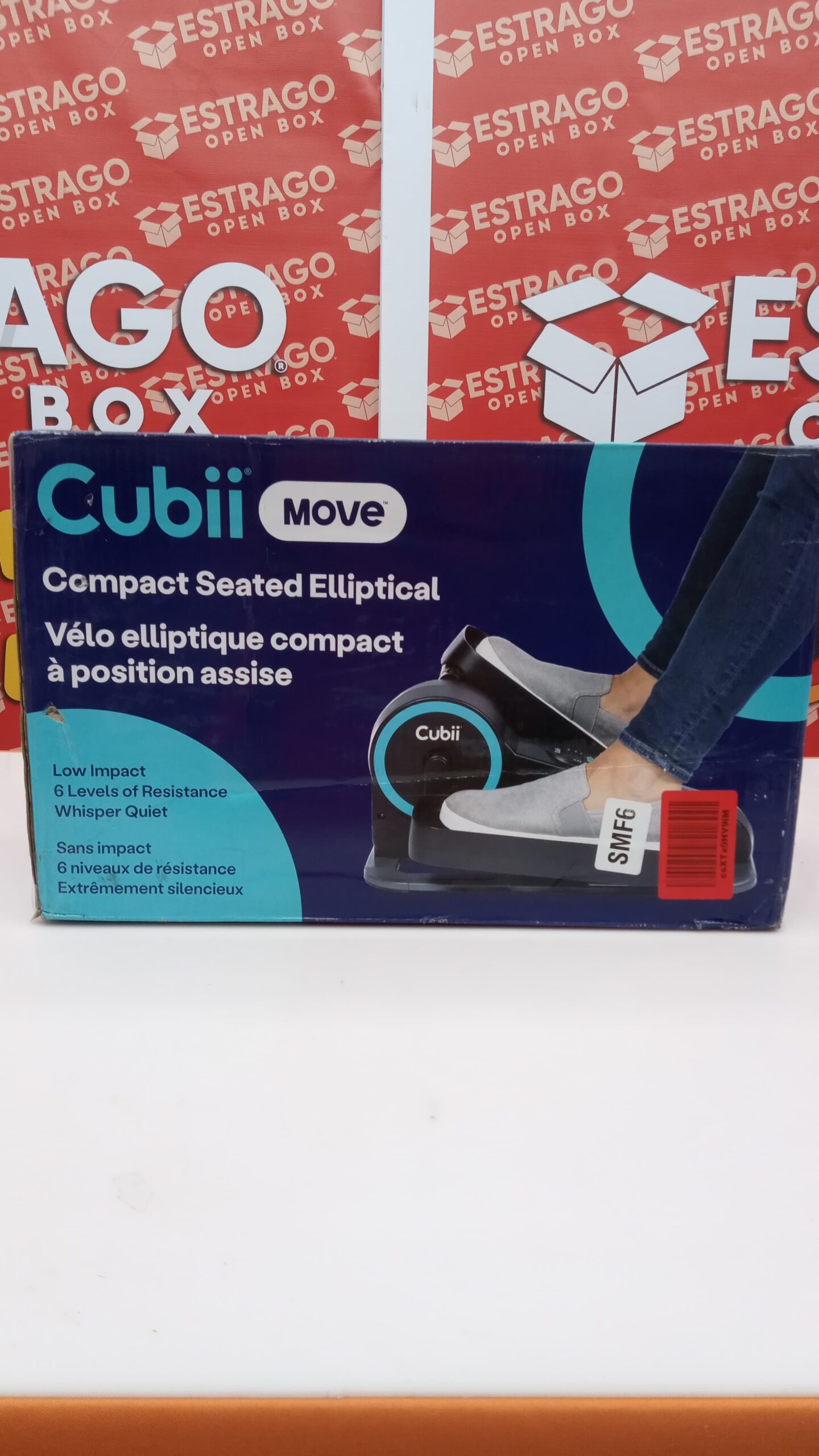 Cubii Jr: Elíptica de computadora con monitor integrado, fácil montaje, silencioso y compacto, resistencia ajustable - Image 5