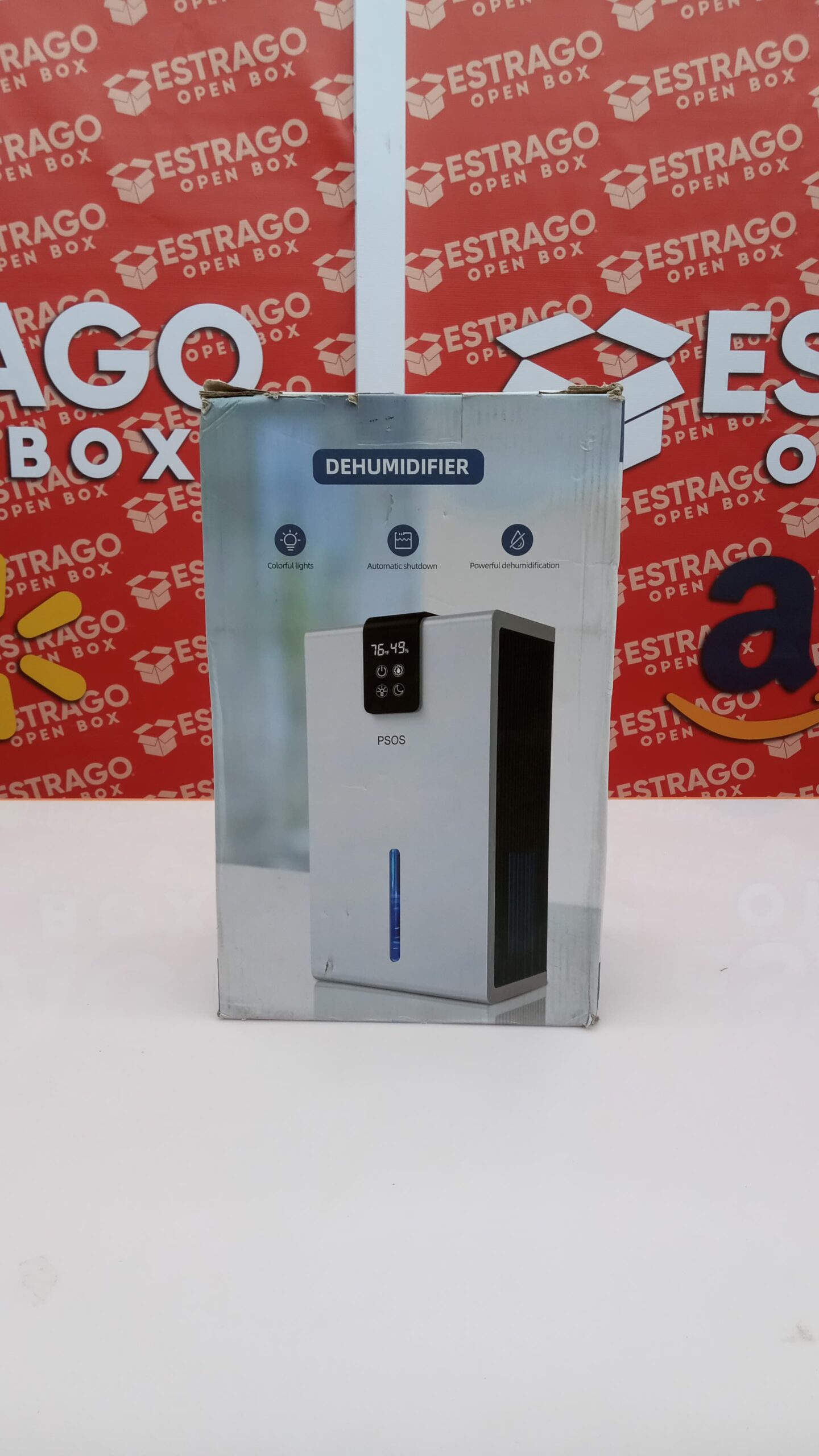 Deshumidificador Avanzado para Hogar, 2.8L, 1000 Pies Cuadrados, con Apagado Automático, Luz LED de 7 Colores, para Dormitorio, Baño, y Más - Silencioso, Portátil y Compacto - Image 6