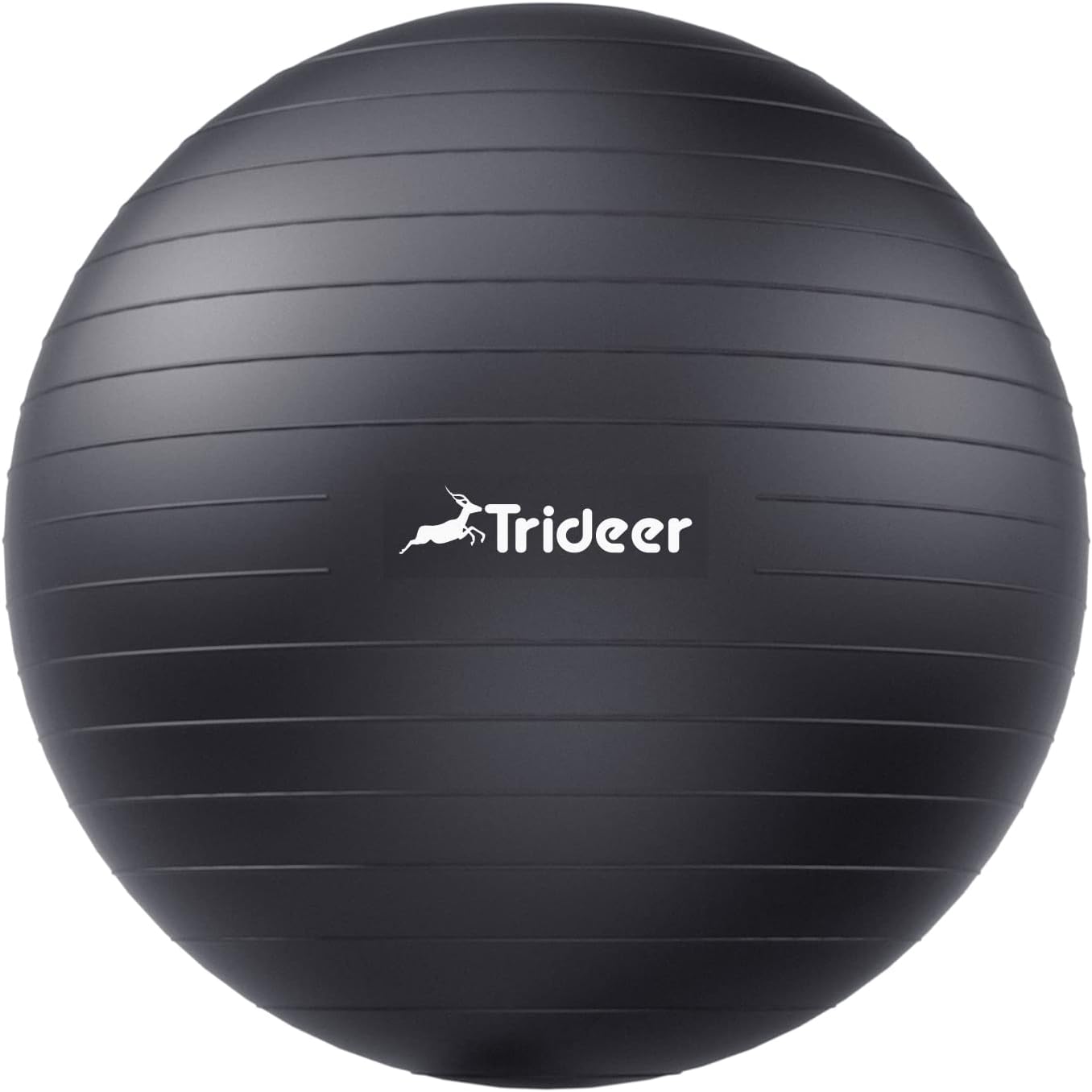 Trideer Pelota de Yoga para Ejercicio, Silla de Bola de 5 tamaños, Bola Suiza Resistente para Equilibrio, Estabilidad, Embarazo y Fisioterapia, Bomba rápida