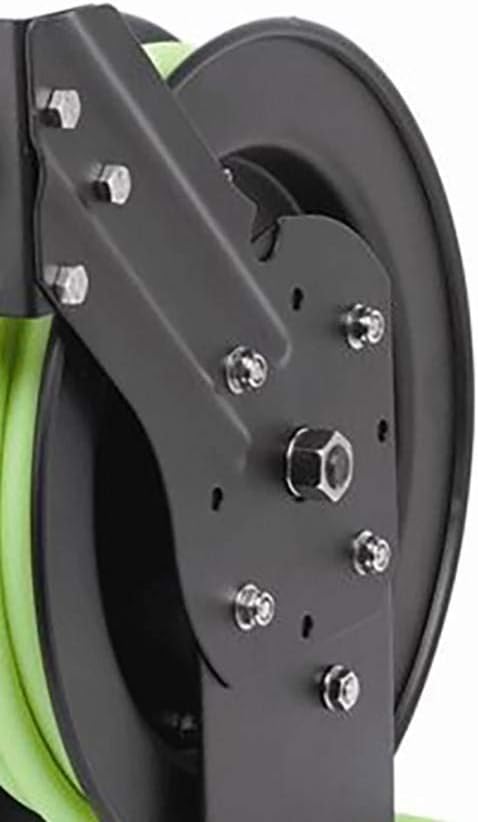 OH RIGHT- Flexzilla Carrete retráctil para Manguera de Aire Abierta, 3/8 Pulgadas x 25 pies, Resistente, Ligero, híbrido, ZillaGreen - L8603FZ. - Image 2