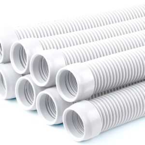 POOLWHALE - Manguera de aspiración/manguera de repuesto para piscina, 3,8 cm, 8 mangueras para piscina, spa