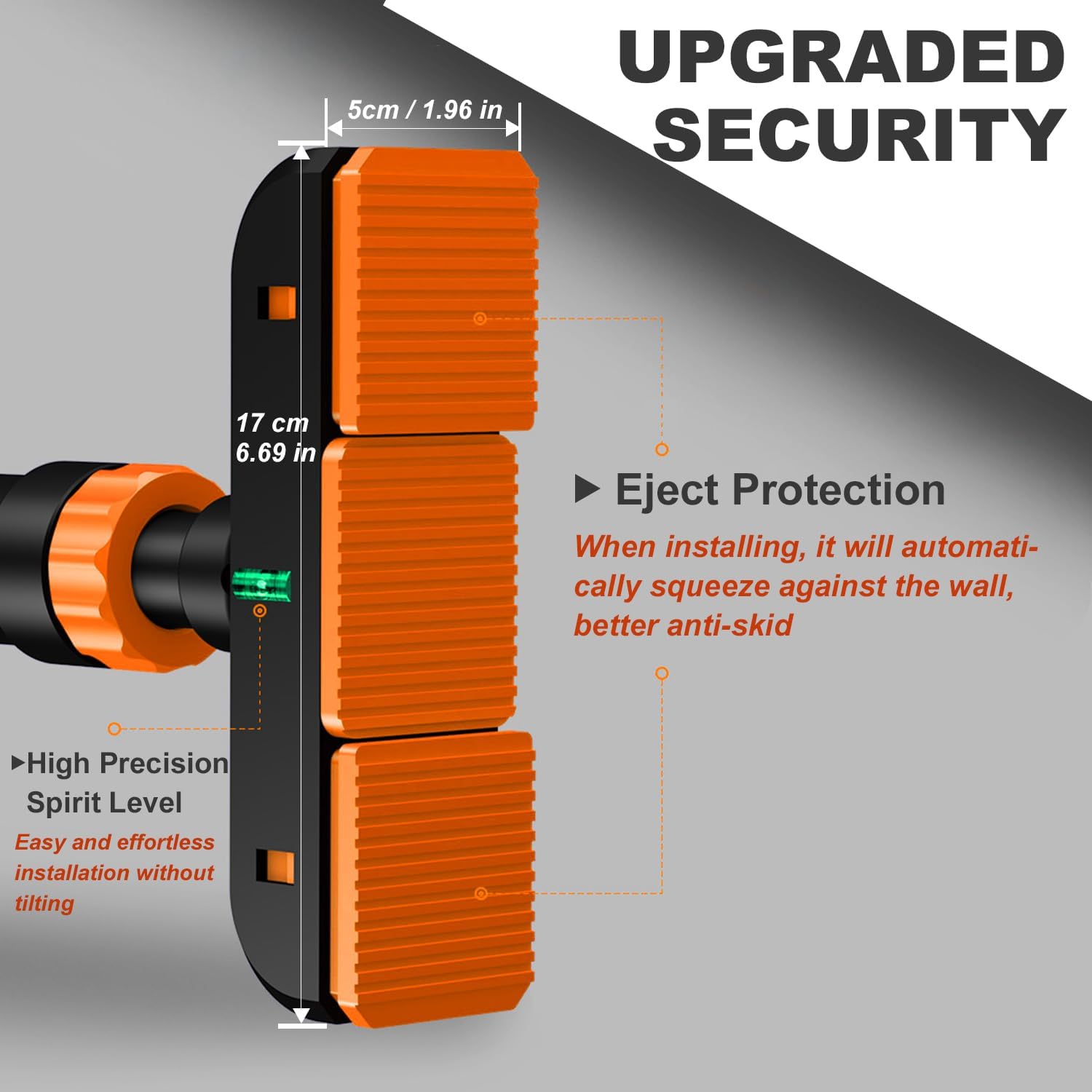 Barra de dominadas para puerta sin tornillos, con barra de dominadas, para colgar para una sujeción segura en dominadas de hasta 200 kg. - Image 3