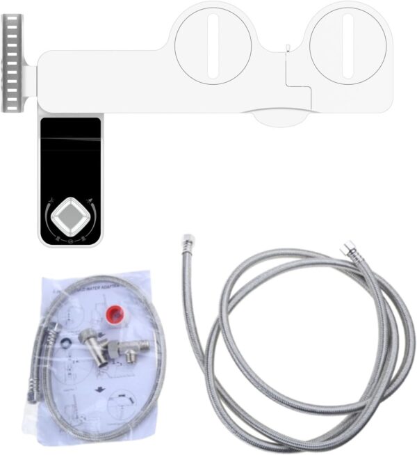 Innovador accesorio para bidé de inodoro, fácil de usar, con soporte para teléfono, instalación sencilla
