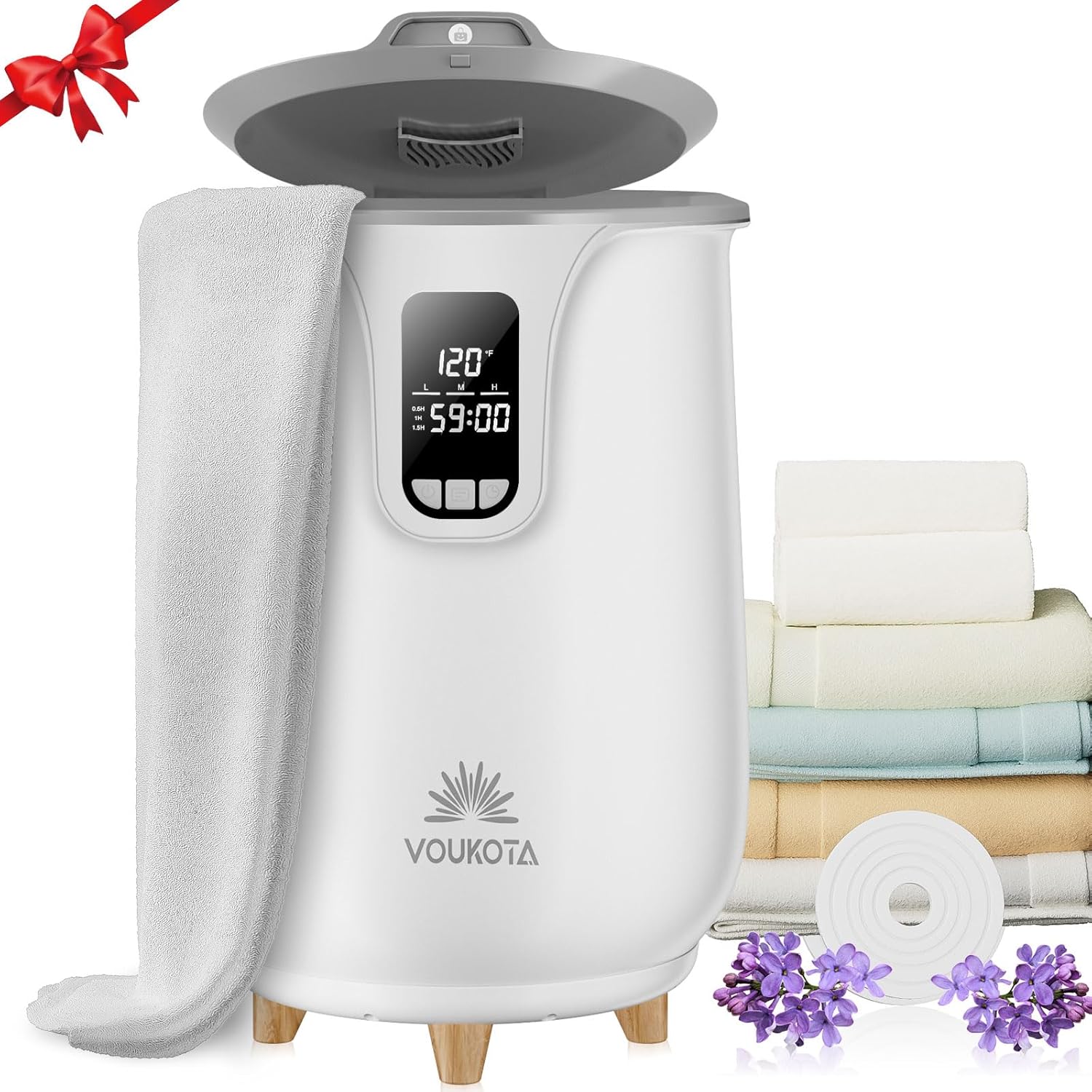 Voukota-Calentador De Toallas Grandes De 20 Litros Para Baño - Image 5