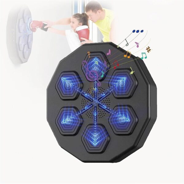 Máquina de Boxeo de Pared con música Bluetooth para Hacer Ejercicio en casa.