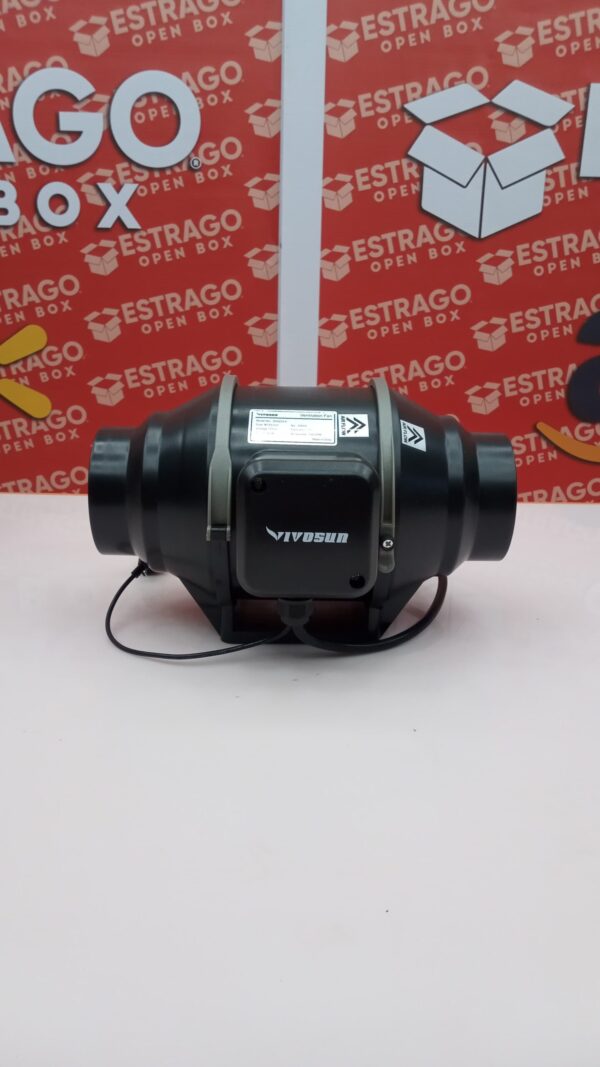 Ventilador de conducto en línea, silencioso ventilador de escape de ventilación 408 CFM de 6 pulgadas con motor EC y driver WiFi GrowHub E42A de temperatura y humedad - Image 2