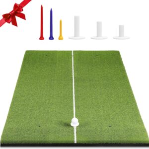 Tapete de golf para interior, tapete verde de césped de golf mejorado 2024, tapete de golf de 50 mm de grosor, tapete de entrenamiento profesional para simulador de golf.
