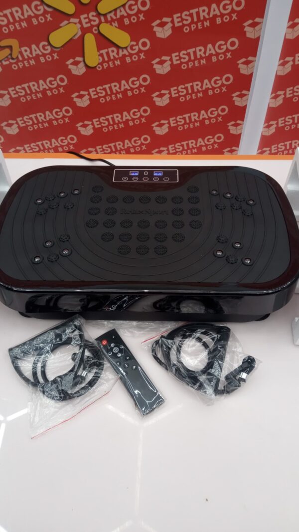 Máquina de ejercicio de placa de vibración, placa de vibración de entrenamiento de cuerpo entero para drenaje linfático, 240 velocidades ajustables, placa vibratoria de potencia, plataforma de fitness - Image 5