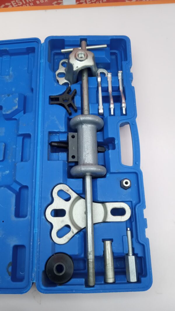 ATPEAM Juego de extractor de martillo deslizante de 9 vías | Juego de cubeta de cojinete de eje adaptador de llave, juego de extractor de engranajes de eje delantero y trasero. - Image 2