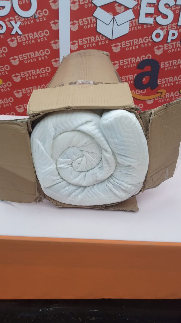 Cubrecolchón de espuma viscoelástica, protector de colchón de gel de 3 pulgadas para aliviar la presión, cubrecolchón de cama suave y refrescante de alta calidad, diseño antideslizante. - Image 2