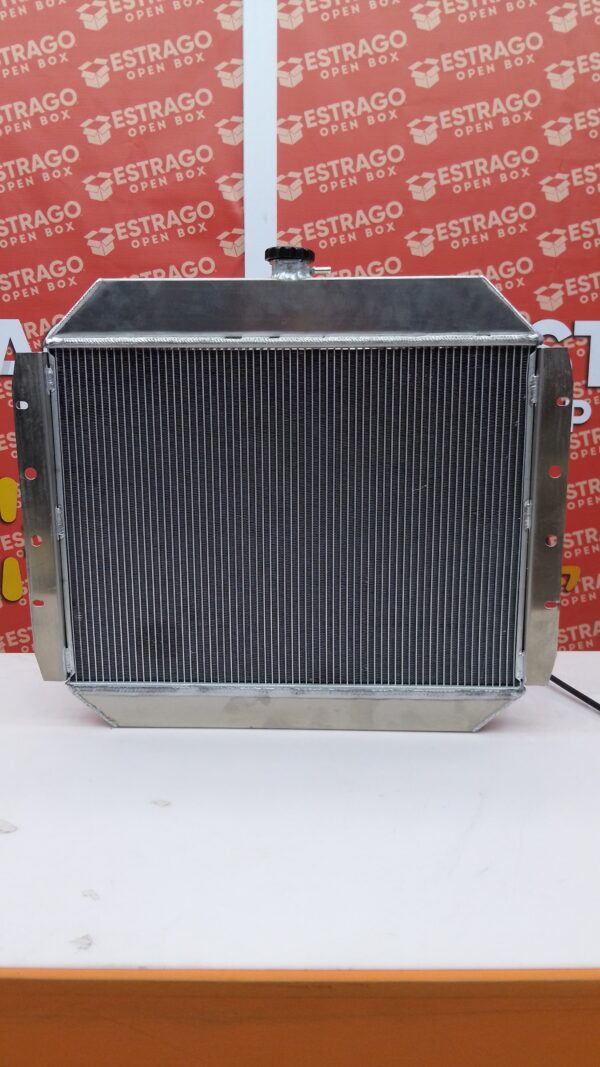 CU433 - Radiador de aluminio de 4 filas para Ford F100 F150 F250 F350 F500 Bronco Camiones V8 Radiador 1976 1977 1978 68 69 70 71 72 73 73 777 4 4 75 Kit de relé de termostato. - Image 2