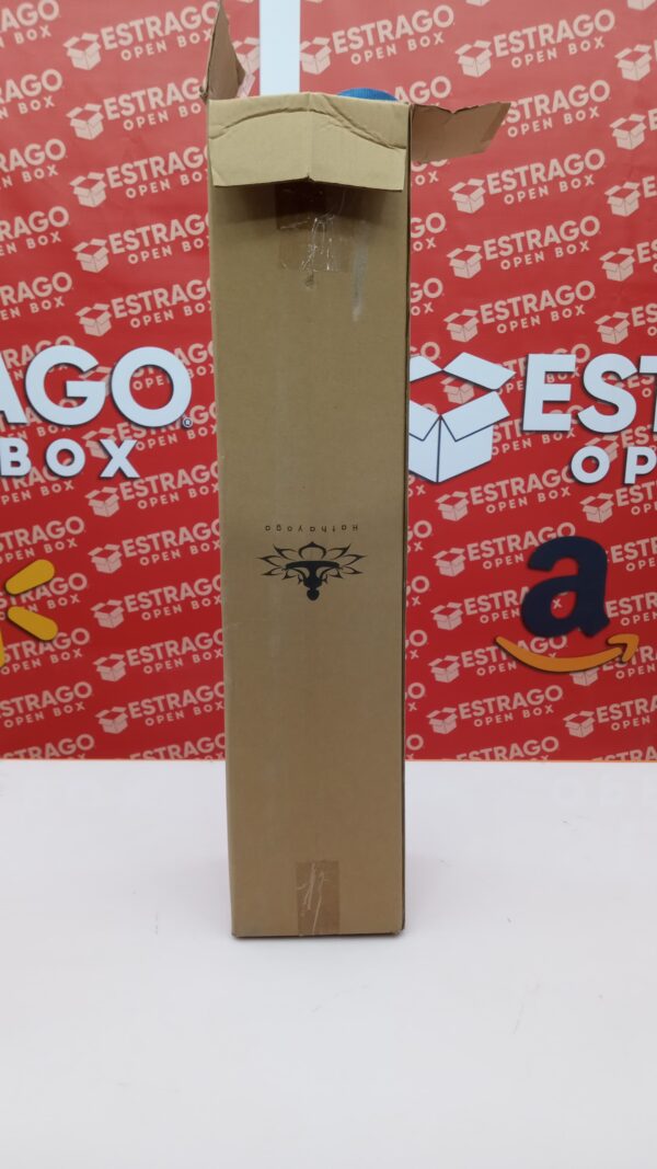 Hatha Yoga - Tapete de yoga extra grueso de elastómero termoplástico, 72 x 32 pulgadas de grosor, 1/2 pulgadas, respetuoso con el medio ambiente, certificado SGS, con refuerzo de ejercicio. - Image 3