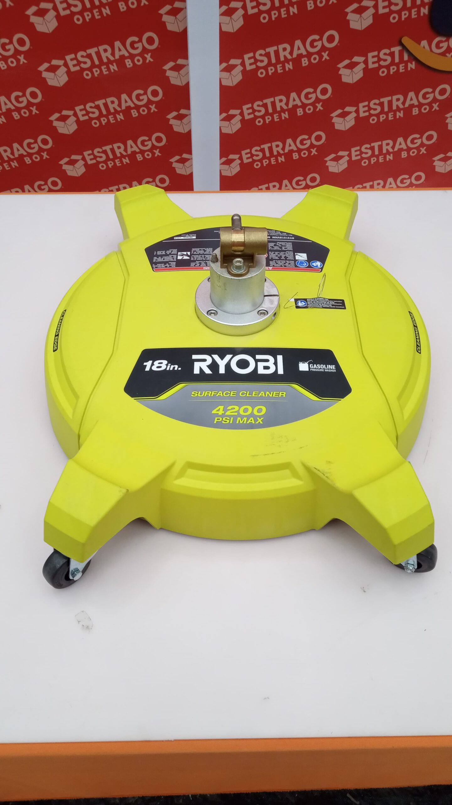 RYOBI - Limpiador de superficies para lavadora a presión de 16 pulgadas. 3700 PSI para gas. - Image 2