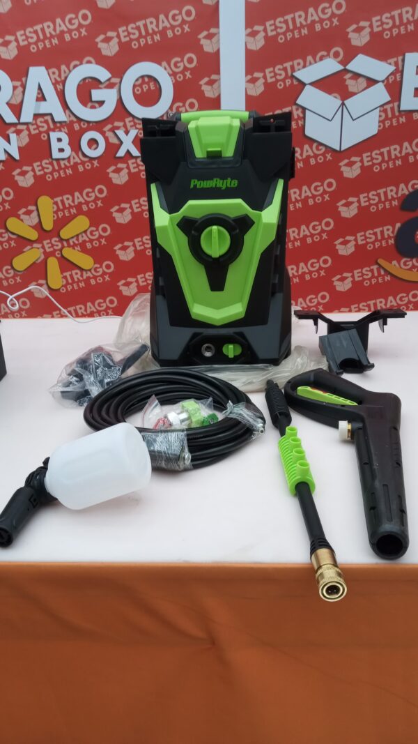 PowRyte Lavadora a presión eléctrica, cañón de Espuma, 4 Puntas de presión Diferentes, arandela eléctrica, 3800 PSI 2.4 GPM. - Image 2
