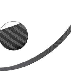 DBPAJRAH. Alerón de maletero de fibra de carbono compatible con Tesla Model 3/Y/3 Highland (2017-2024). Accesorios de alerón de coche de fibra de carbono.(Model 3 Matte).