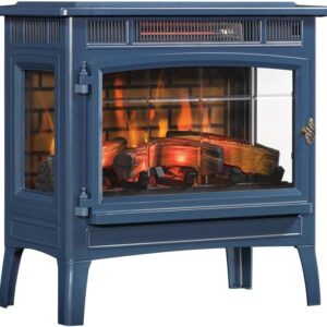 Duraflame. Calentador eléctrico no Empotrado para Estufa con Efecto de Llama 3D para 1.000 Metros Cuadrados Ft. Room.