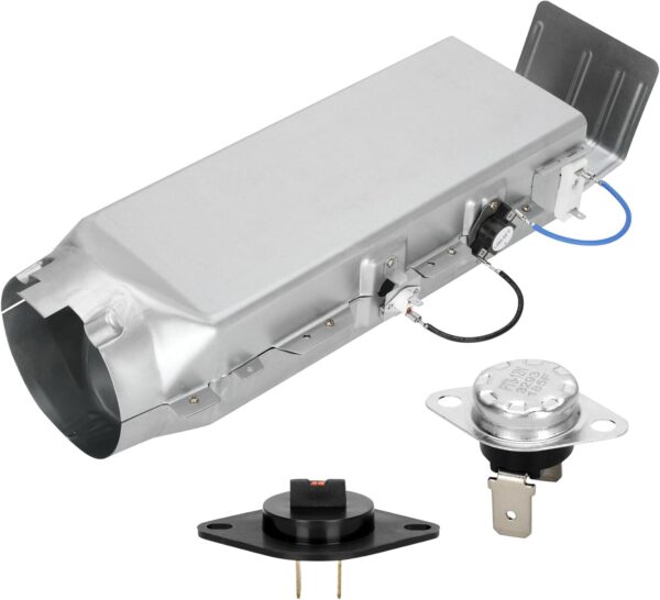 M Motico DC47-00019A - Elemento calefactor para secadora Samsung, compatible con DV45H7000EW/A2 DV40J3000EW/A2 DV42H5000EW/A3 DV42H5200EP/A3 DV210AEW/XAA DV42H5200EP/A3-366 5 DDAYYYYY (DC97-14486A).