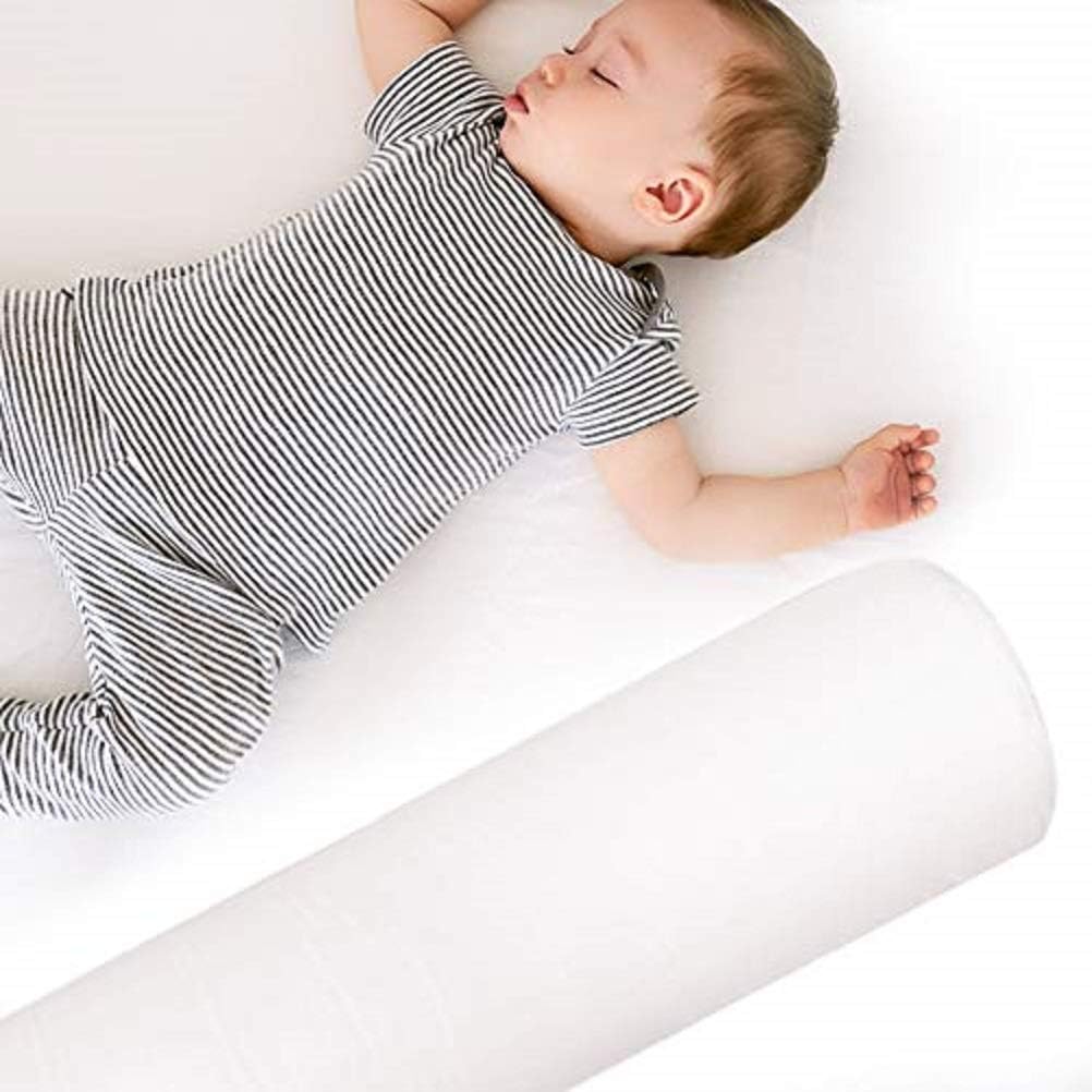 Tebery. Protector de cama para niños pequeños, riel de cama de espuma viscoelástica para niños, almohadilla de almohada con funda impermeable lavable a máquina, riel de seguridad para cama. - Image 3