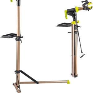 Kilimanjaro. Cycle Series Soporte de reparación de bicicletas, capacidad de 100 libras. Mantenimiento de bicicleta, sujeción ajustable.