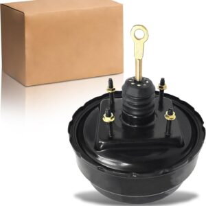 Potenciador de freno de aspiradora sin cilindro maestro compatible con Jeep Grand Cherokee 1999 2000 2001 2002 2003 2004, 4.0L 4.7L, reemplazo# 05011261AA.