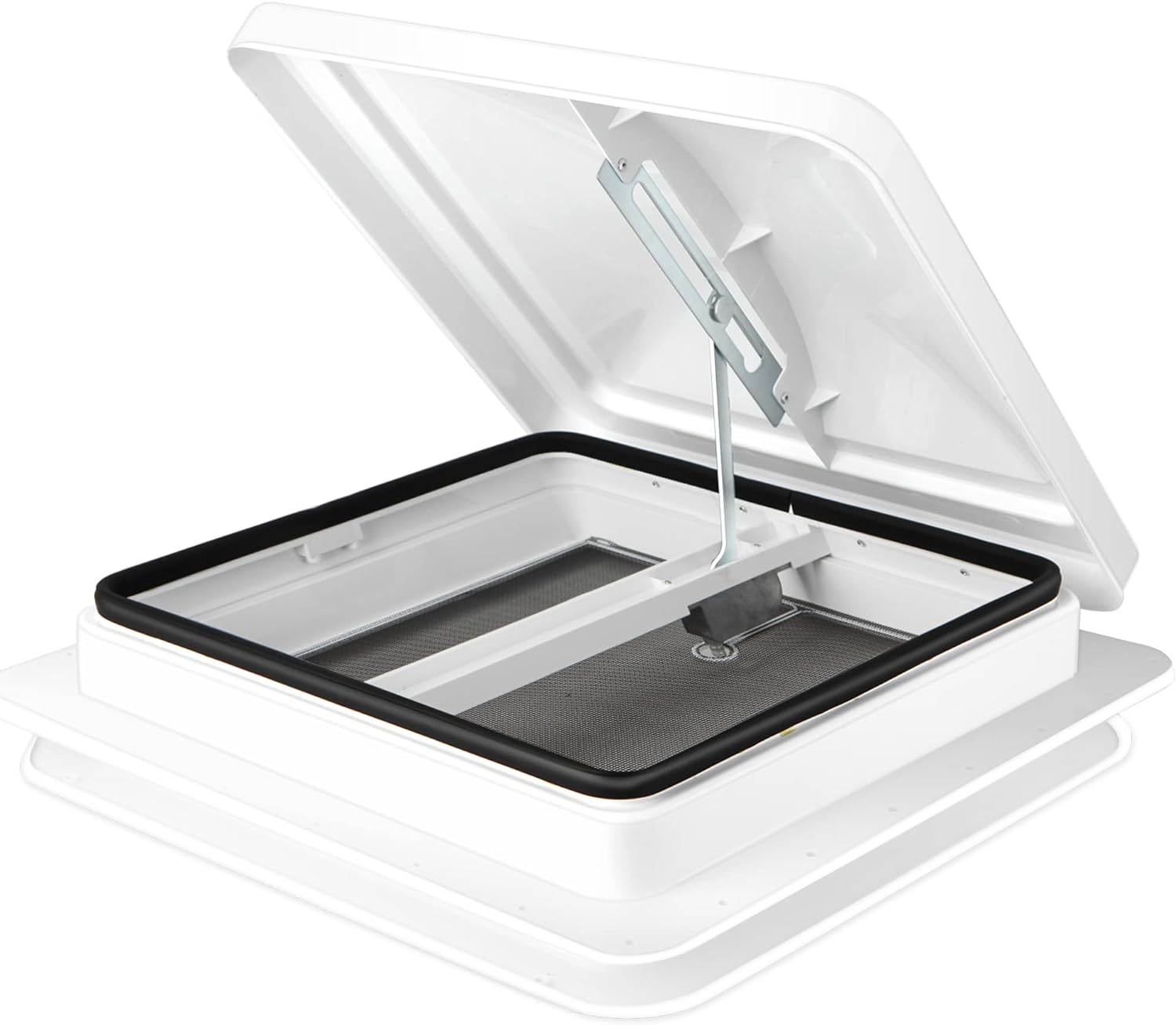 Livpow. Ventilación de techo para caravana o remolque, manual de 14 x 14 pulgadas. - Image 4