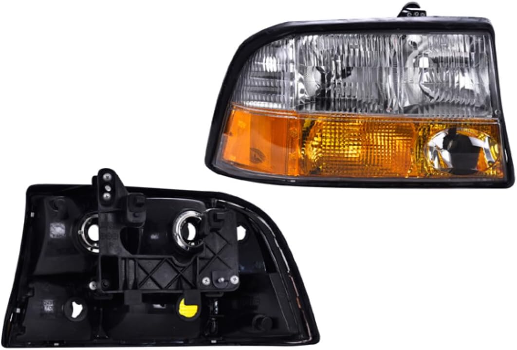 Par de Faros DEPO Compatible con Gmc Sonoma 1998-2004. - Image 3