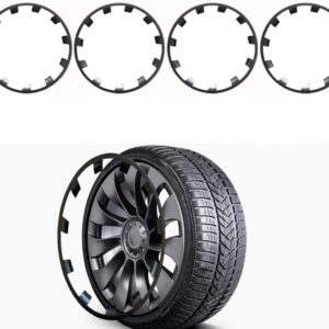 Aesthimo. Tesla Model 3 Performance 2020-2023 - Protector de llanta de rueda de 20 pulgadas ABS Protector de llanta cubierta de tapacubos para protección del coche Tesla Model 3 Accesorios exteriores.