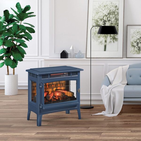 Duraflame. Calentador eléctrico no Empotrado para Estufa con Efecto de Llama 3D para 1.000 Metros Cuadrados Ft. Room. - Image 2