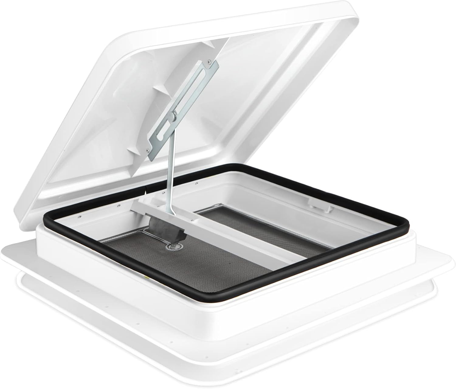 Livpow. Ventilación de techo para caravana o remolque, manual de 14 x 14 pulgadas. - Image 5