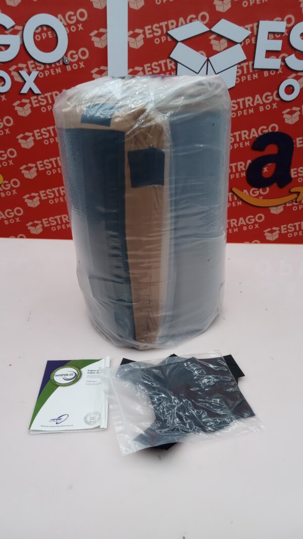 Willpo CertiPUR-US - Colchón de espuma viscoelástica para campamento, portátil, para el suelo, para invitados, colchón ligero para tienda de campaña al aire libre con funda impermeable. - Image 2