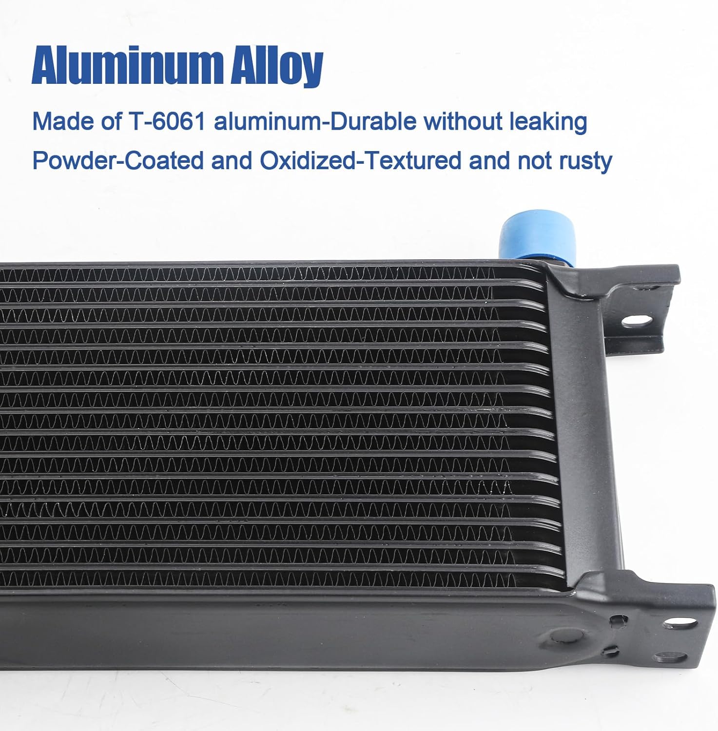 generic. LokoCar LPD47391 4739 40.000 GVW - Enfriador de aceite de baja presión con accesorios de montaje, color negro - Image 2