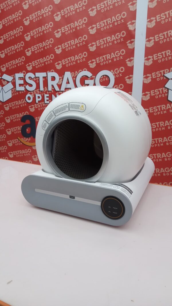 Caja de arena autolimpiante para gatos, robot inteligente automático, control de aplicación, gran capacidad de 65 L + 9 L, diseño a prueba de fugas, detección de infrarrojos, sensores de peso. - Image 3
