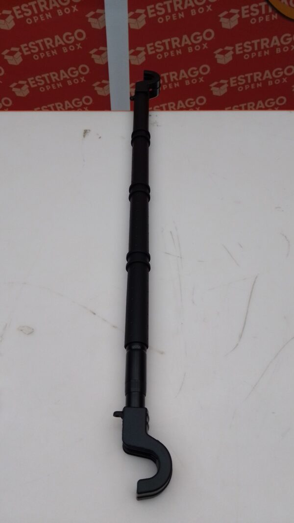 Percha para ropa de coche, barra extensible con agarre de metal y goma, ideal para viajes o reuniones importantes. - Image 2