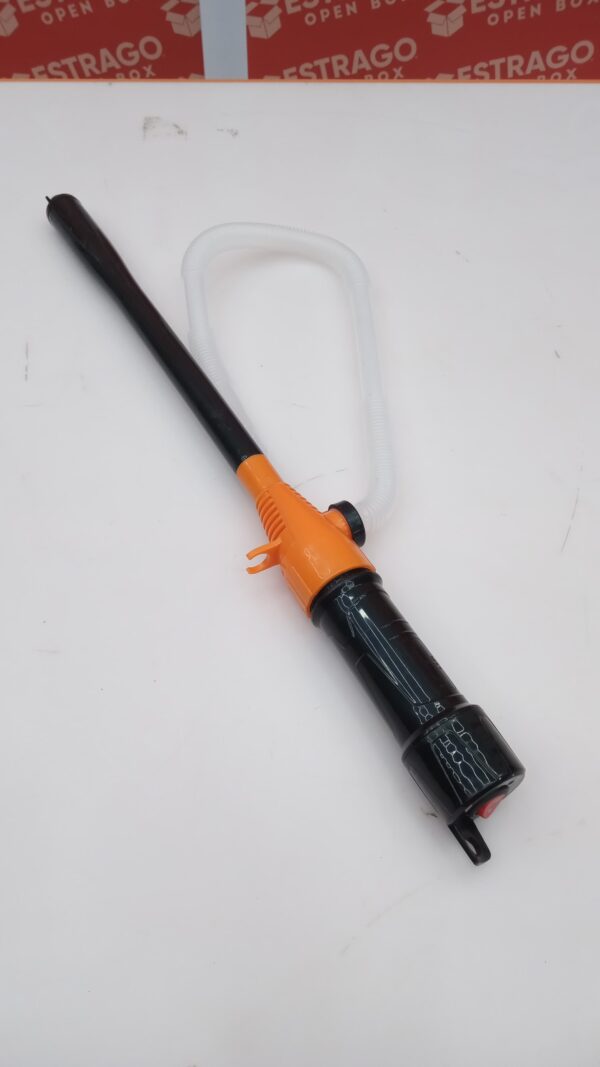 Bomba de sifón eléctrica funciona con pilas para transferencia de gas y diesel, extractor de aceite de flujo de 3.5 GPM - Bomba de transferencia de gasolina. - Image 2