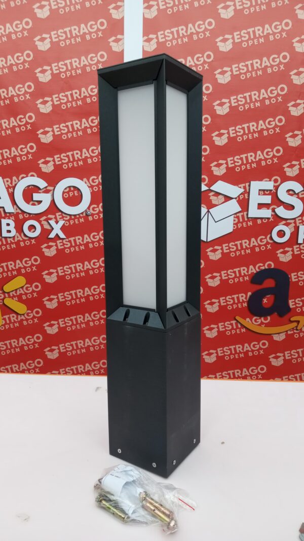 Luz de camino de paisaje, 32 pulgadas, luz de camino al aire libre, 3000 K, luces modernas de bolardo de aluminio, IP65, impermeable, alto voltaje, iluminación de entrada, lámpara de pie. - Image 2