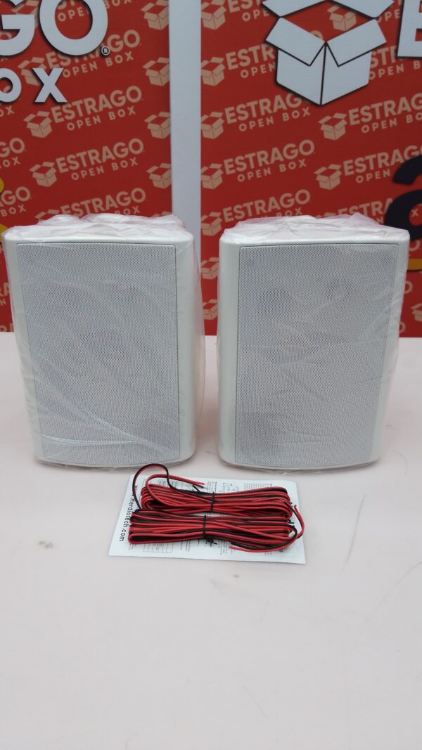 Bocinas para Exterior,6.5 Pulgadas 400W Altavoces para Exteriores, Resistente al Agua, Adecuado para el hogar, Patio, Terraza,Patio Trasero，Durabilidad en Todo Tipo de Clima (Blanco). - Image 2