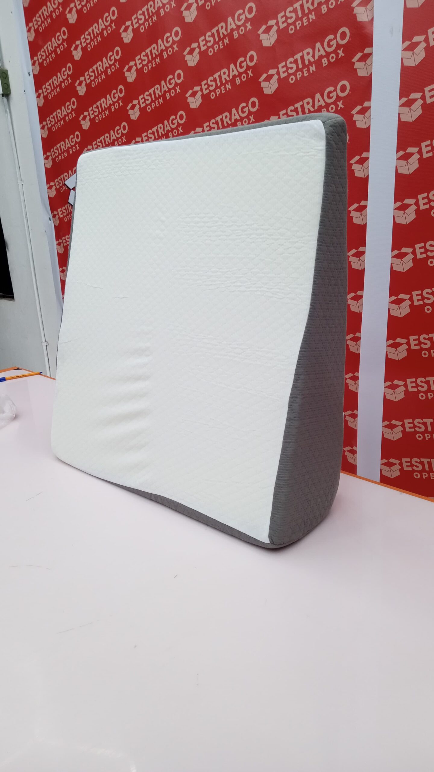 OAISZ. Almohada de cuña para apnea del sueño, almohada de cuña de cama de 12 pulgadas para cabecero, almohada triangular para cabecero para reflujo ácido, después de cirugía, ronquidos, parte superior. - Image 4