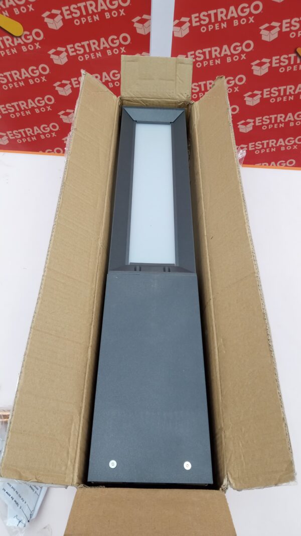 Luz de camino de paisaje, 32 pulgadas, luz de camino al aire libre, 3000 K, luces modernas de bolardo de aluminio, IP65, impermeable, alto voltaje, iluminación de entrada, lámpara de pie. - Image 3