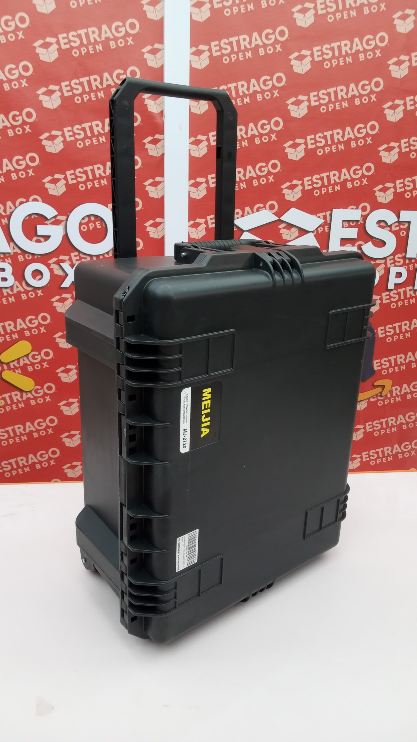 MEIJIA. Funda portátil impermeable para todo tipo de clima con espuma de ajuste personalizable y ruedas rodantes, 24.8 x 23.7 x 13.17 pulgadas. - Image 5