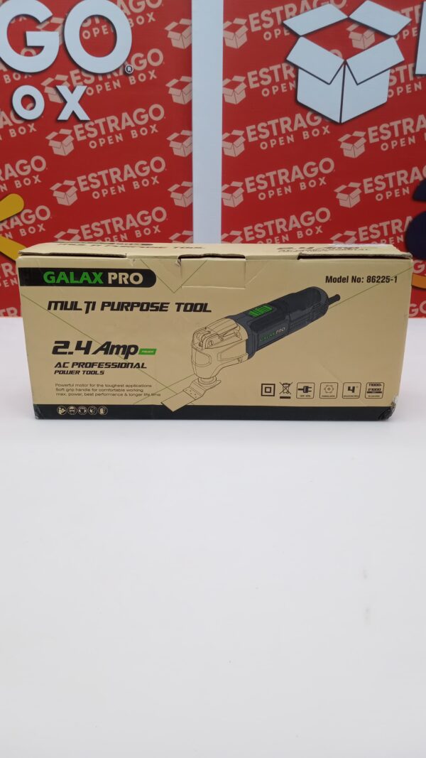 GALAX PRO 3.5A 6 velocidades variables oscilantes multiherramienta con cambio rápido de sistema de abrazadera y 30 accesorios, ángulo oscilante: 4° para cortar, lijar, moler. - Image 4