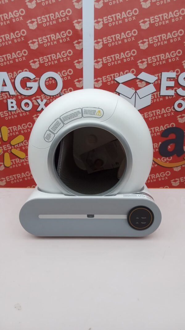 Caja de arena autolimpiante para gatos, robot inteligente automático, control de aplicación, gran capacidad de 65 L + 9 L, diseño a prueba de fugas, detección de infrarrojos, sensores de peso. - Image 2