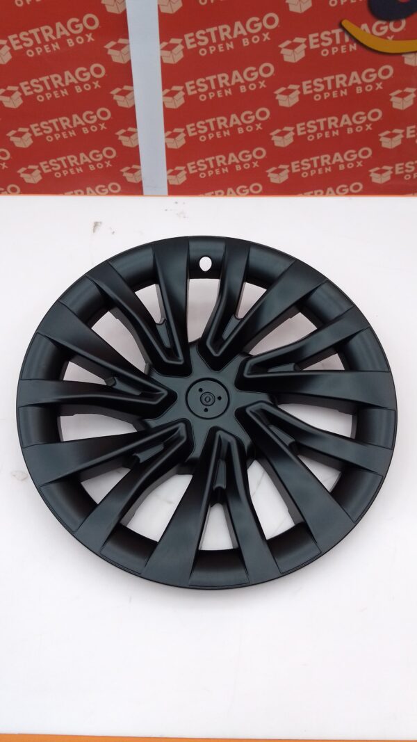 Cubiertas for bujes de Coche, 4 Unidades, tapacubos de 18 Pulgadas, Juego de 4 tapacubos de 18 Pulgadas, tapacubos Compatible with Tesla Model 3 Highland 2023 2024(Matte Black). - Image 2