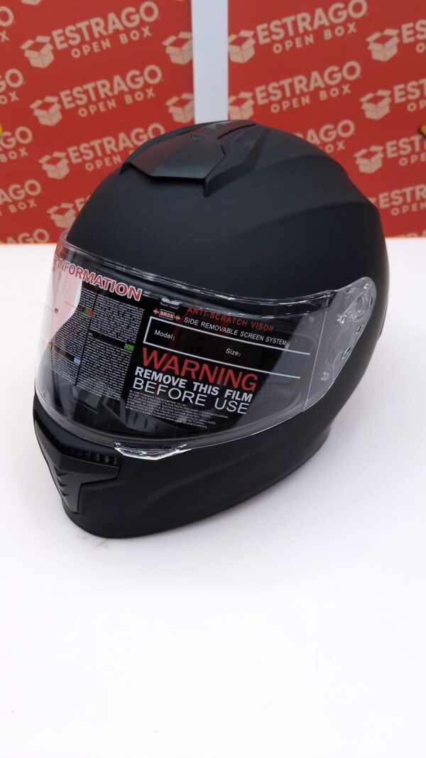 Casco de moto de cara completa con bufanda extraíble para el cuello de invierno + 2 viseras DOT Model-JK313. - Image 2