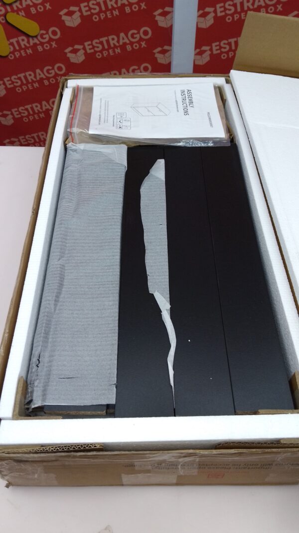 JOZZBY - clóset de almacenamiento para entrada, gabinete organizador de zapatos delgado negro oculto con 2 cajones abatibles, zapatero estrecho de madera con 2 niveles no empotrado para pasillo. - Image 2