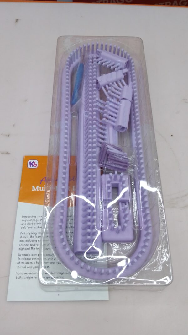 Auténtica tabla de tejer ajustable multi-punto, piezas a presión, tamaño pequeño y grande. - Image 2