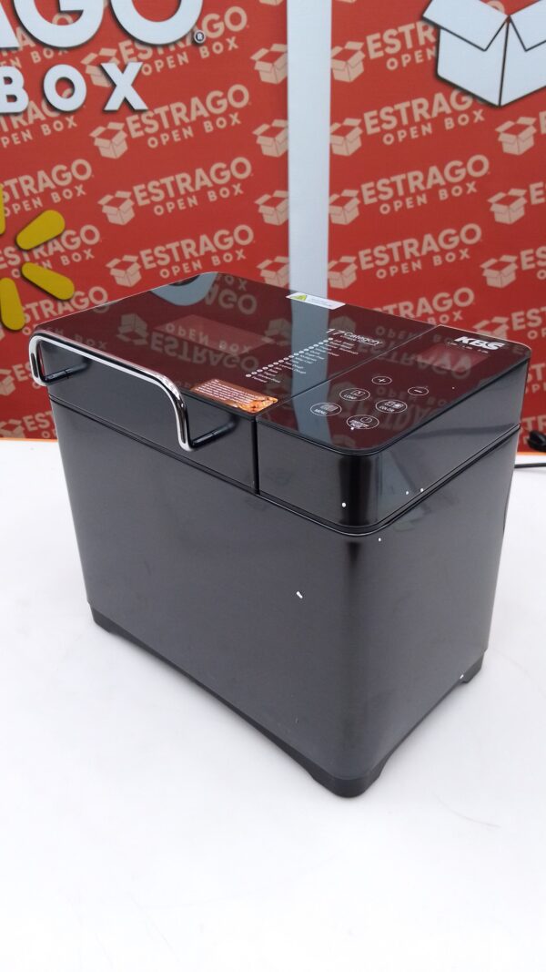 KBS Máquina de pan 17 en 1, calentadores duales, máquina de acero inoxidable de 710 W con sin gluten, máquina de masa, mermelada, yogur PROG, dispensador automático de tuercas, sartén de cerámica. - Image 3