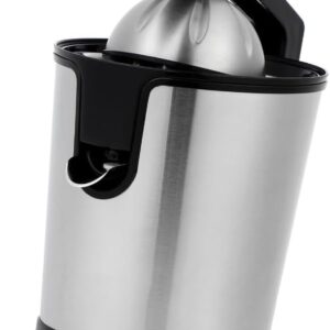 Ddujbtp Exprimidor eléctrico de cítricos exprimidor de acero inoxidable naranja eléctrico naranja.