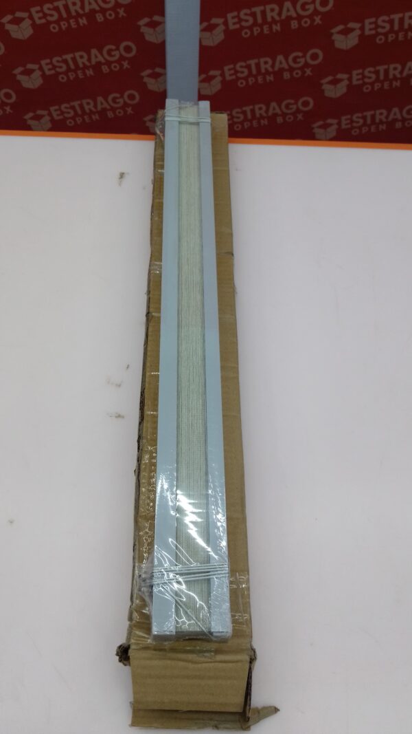 Persianas para autocaravana, persianas plisadas para caravana, autocaravana, autocaravana, autocares, 26 cm de ancho x 38 pulgadas de largo, gris. - Image 2