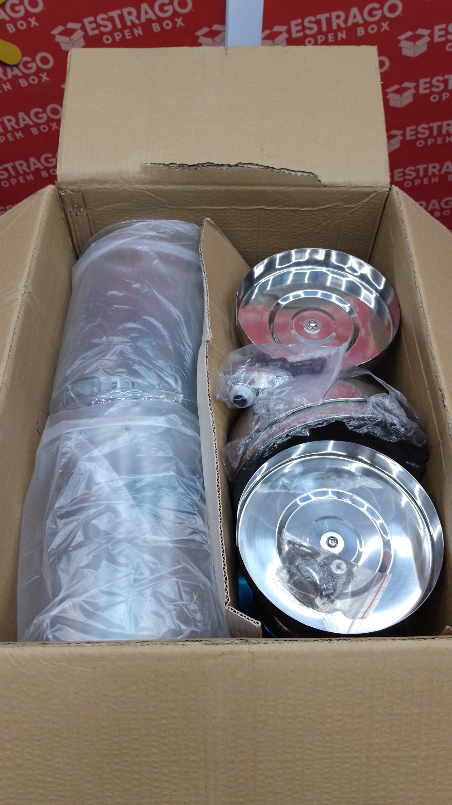 Dispensador de bebidas de acero inoxidable, dispensador de bebidas de 23 pulgadas con espita, recipiente para servir bebidas con tapa, dispensador de agua para zumo, margarita (plata de una sola cabeza). - Image 4